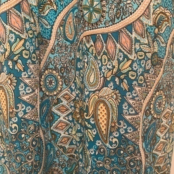 El Shadai Collection Blue MAXI Dress Small - Picture 4 of 10